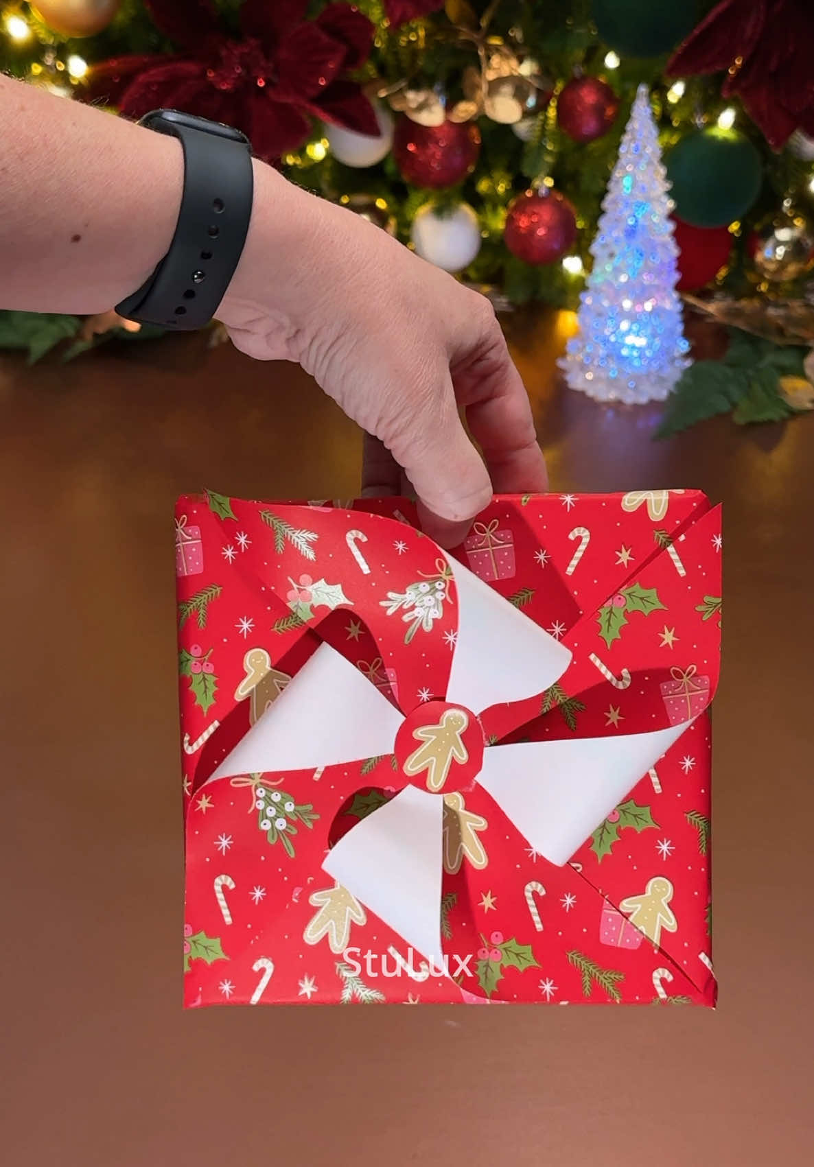 TikTok post by @stu.lux for Little ELF Products. Caption reads: [...] - I used my favorite tools: the @Little ELF....