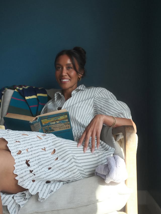 Instagram post by @litiagarr for J.Crew. Caption reads: [...] and getting ready for spring in my new....