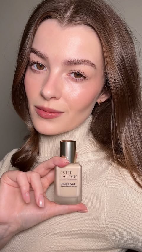 Instagram post by @elliseferguson for Harrods. Caption reads: ad The same true-to-skin match, now in an even....