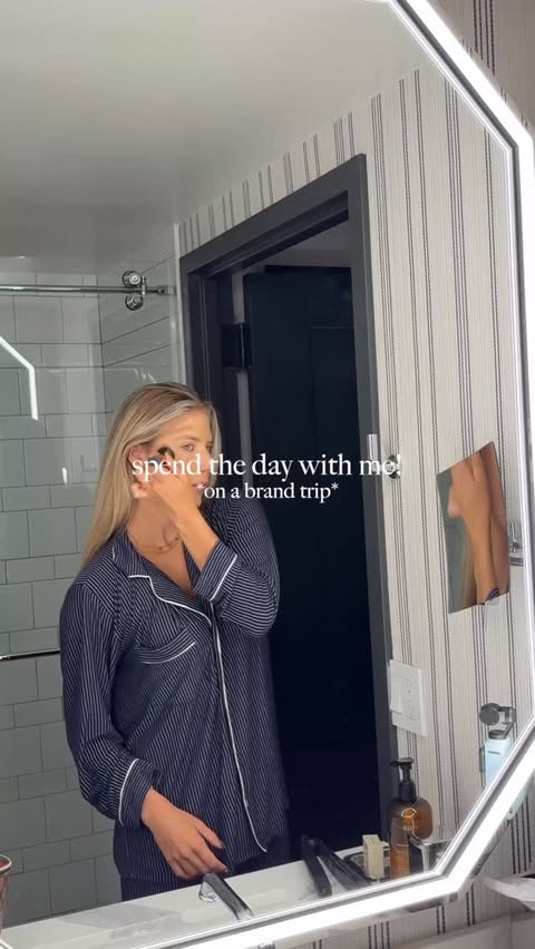 Instagram post by @itslaurensnyder for State Farm. Caption reads: #statefarmpartner Not your typical “brand trip” 😅....