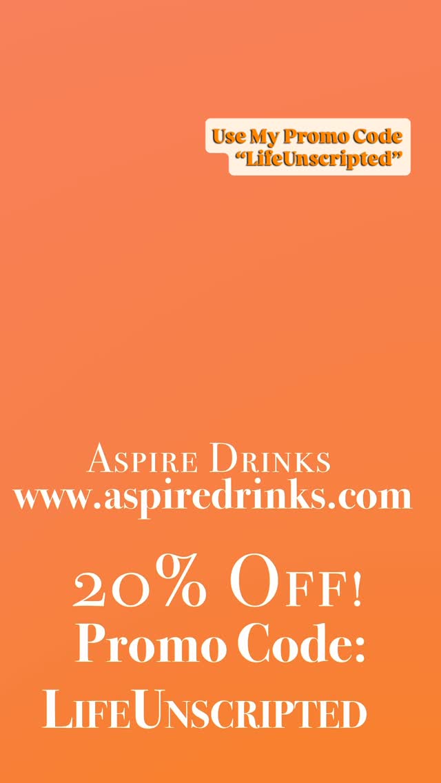 Instagram post by @tvalixkendall for Aspire Drinks. Caption reads: I Aspired to get another Sponsor, and I did!....