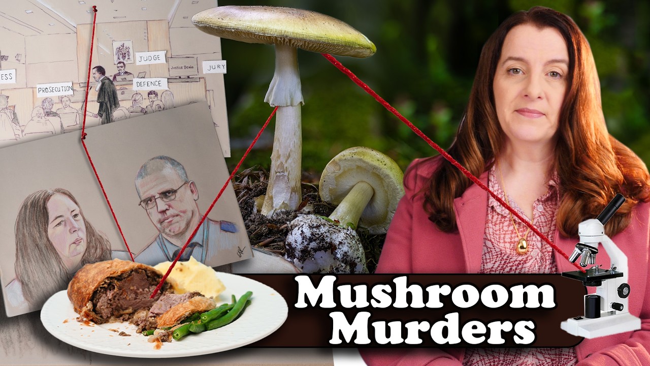 YouTube post by @HowToCookThat for BetterHelp. Caption reads: The Deadly Lunch : How Science Uncovered a Murder.