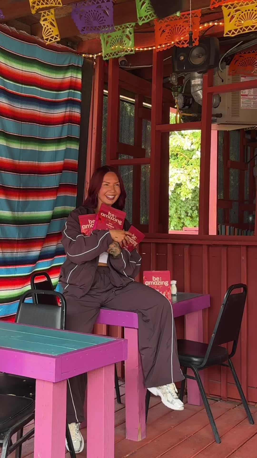 TikTok post by @vickythefitchick for You Can Beam. Caption reads: Happy launch day!  I’m so excited to announce that....