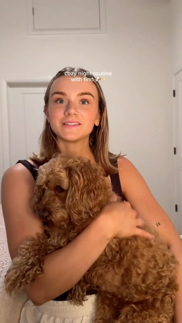 Instagram post by @growithtori for Primal Pet Foods. Caption reads: our cozy night routine for mental health....