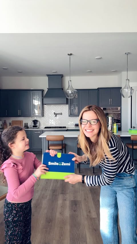 Instagram post by @tamminsursok for Smile Zemi. Caption reads: [...] trust what’s teaching your kids 🤍📚 SMILE....
