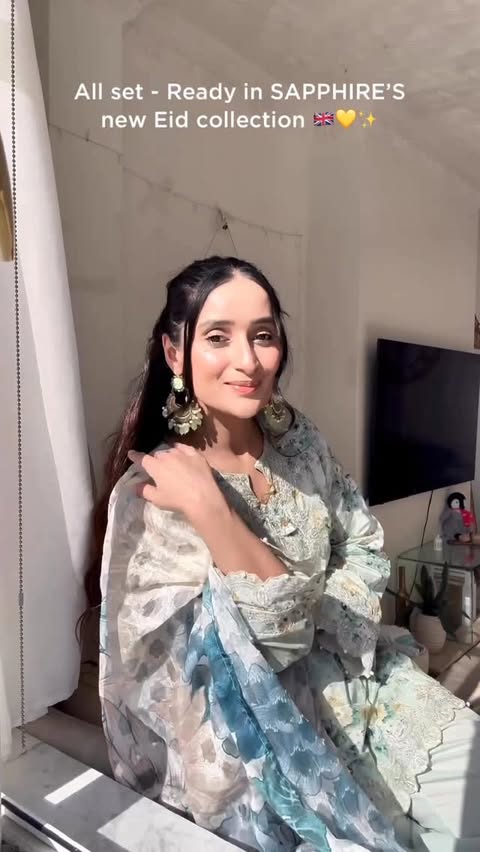 Instagram post by @nabz_malik for Sapphire. Caption reads: SHEER KHURMA 🤤Methi Eid ft....