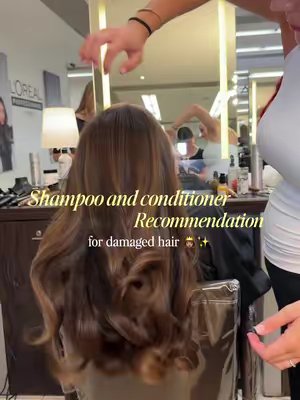 TikTok post by @fleureleanorgreen for Nature Spell. Caption reads: [...] if your hair is like this!! ✨👸🏽 @Nature....