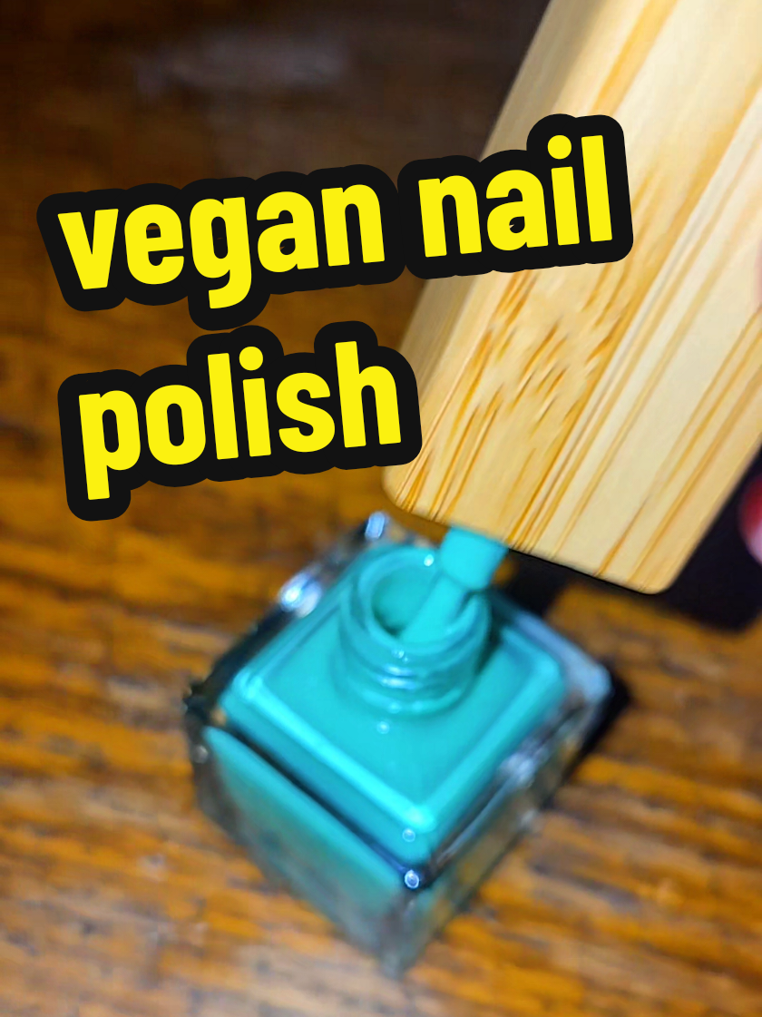 TikTok post by @patiencet50 for Habit Cosmetics. Caption reads: @Habit Cosmetics Vegan toxin free nail polish....