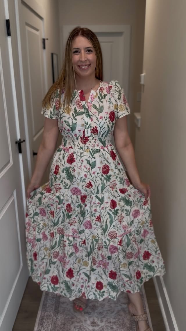 Instagram post by @styledwithpaws for Chicwish. Caption reads: [...] dress outfit | feminine dresses | chicwish....