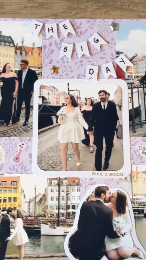 Instagram post by @itskatiemarie_ for Cricut UK & Ireland. Caption reads: Another Sunday, another scrapbook page ✂️📔📸....