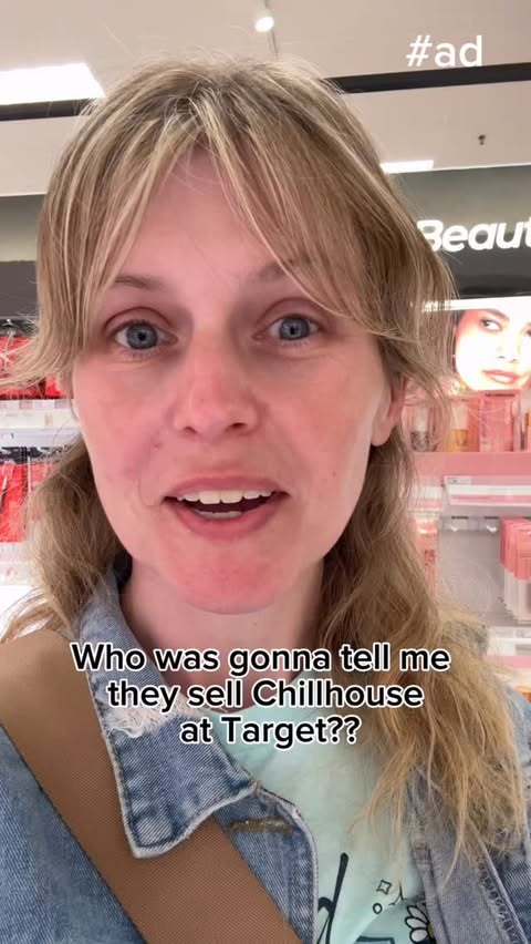 Instagram post by @shellyraycreates for Chillhouse. Caption reads: Who was gonna tell me Target had Chillhouse Chill....