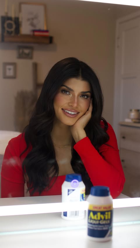 Instagram post by @analysetalavera for Advil. Caption reads: [...] to my body and treat it the right way.....