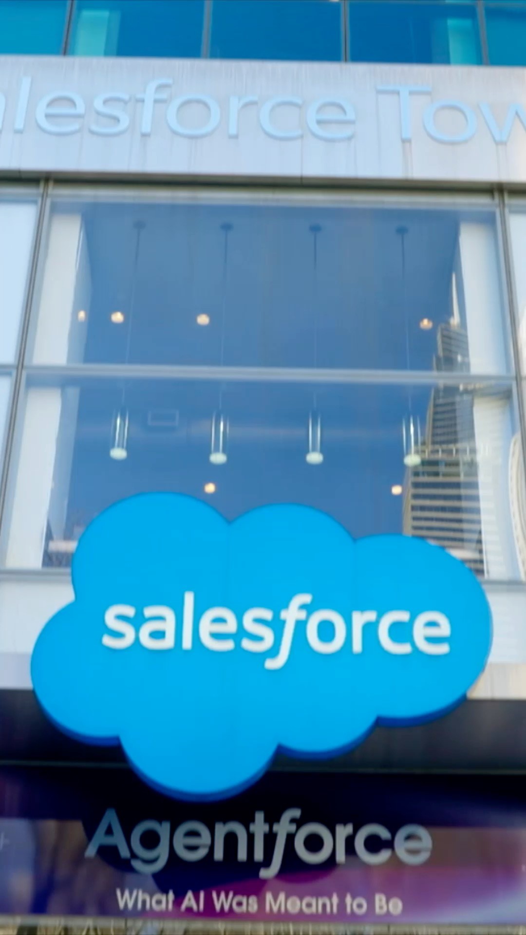 Instagram post by @marcuslemonis for Salesforce. Caption reads: [...] helping people move. With the help of....