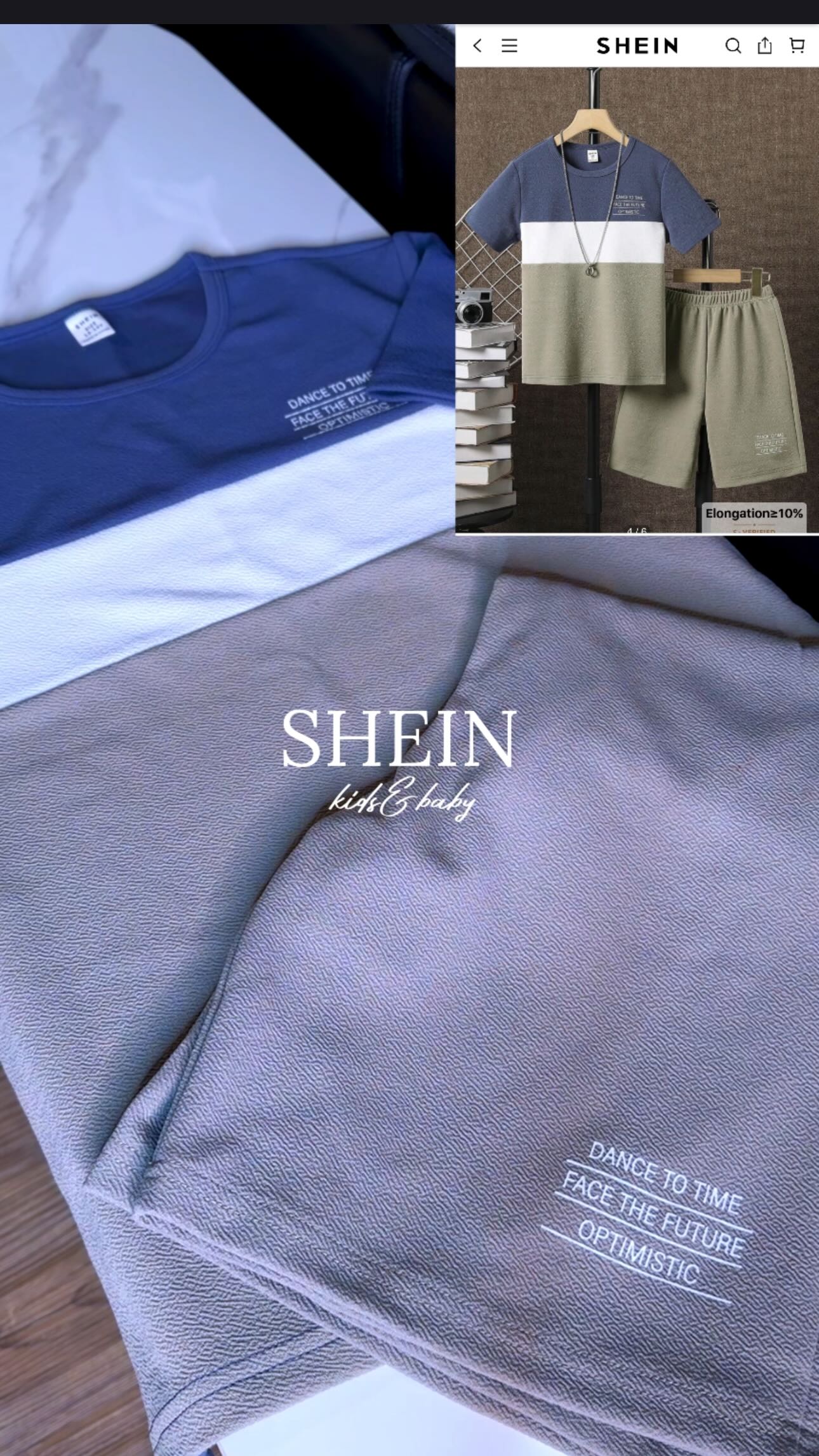 Instagram post by @josiainec for Shein. Caption reads: Search HTB6P to shop my trendies picks on SHEIN!....