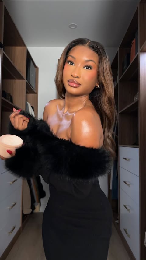 Instagram post by @aichadrame for Sol de Janeiro. Caption reads: Who said glass skin is only for your face? #ad....