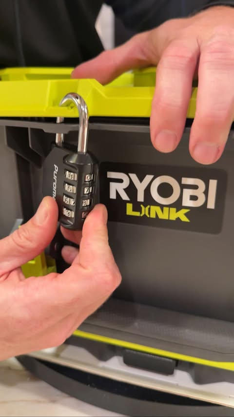 Instagram post by @thedrewsocial for RYOBI Tools. Caption reads: [...] is giving THREE of you up to $500 in Ryobi....