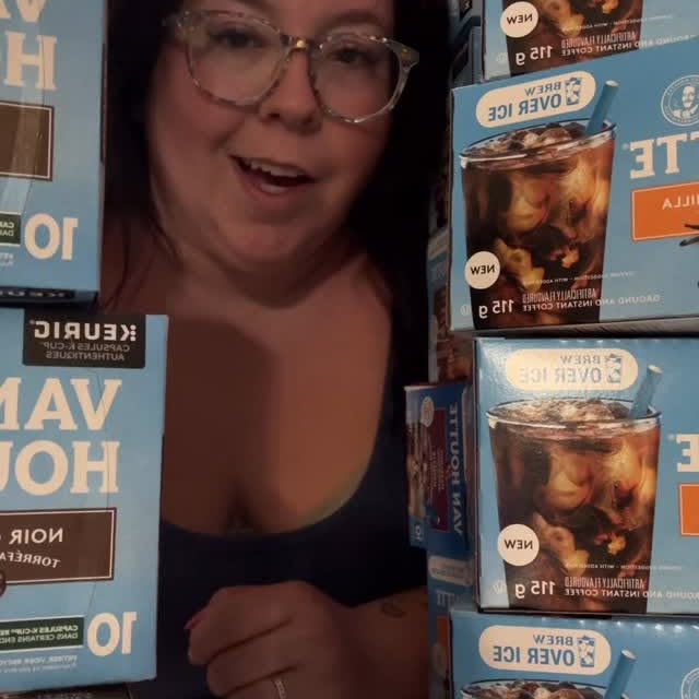 Instagram post by @aliciamccarvell for Keurig. Caption reads: I’m getting a @keurig @keurigcanada....