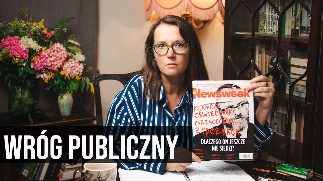 YouTube post by @MonikaJaruzelskazaprasza for empik. Caption reads: Taboo, sacred, revisionism....