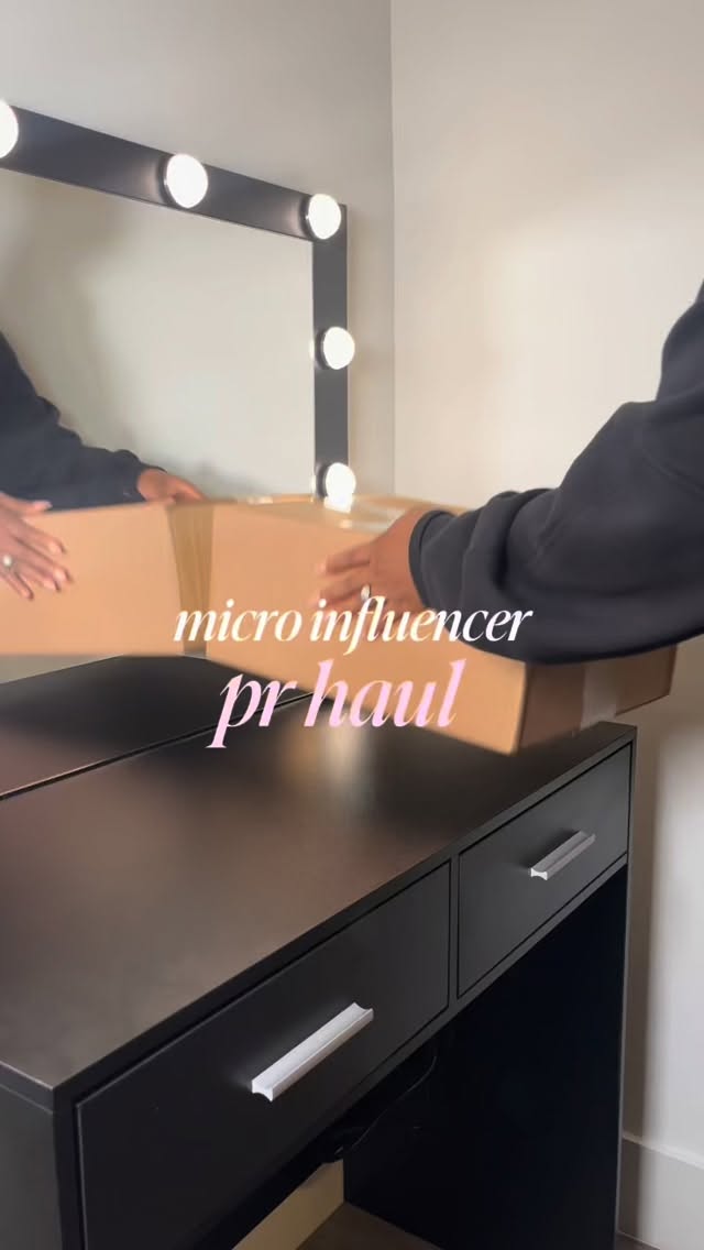 Instagram post by @relahwinde for Saltair. Caption reads: I still can’t believe brands are finding me and....