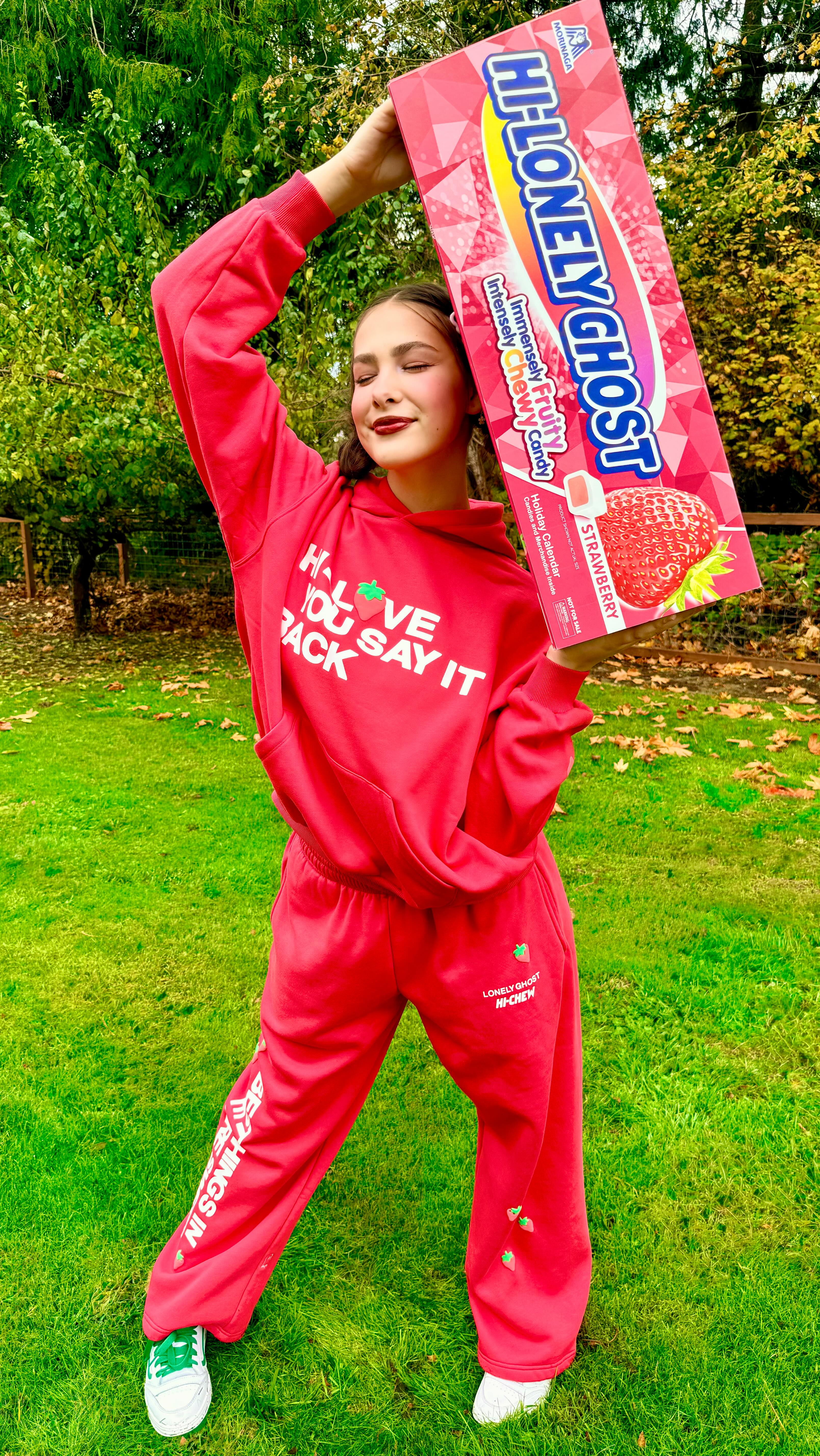 Instagram post by @pejaanne for HI-CHEW. Caption reads: OH MY GOODNESS🤩 sweetness really does come in all....