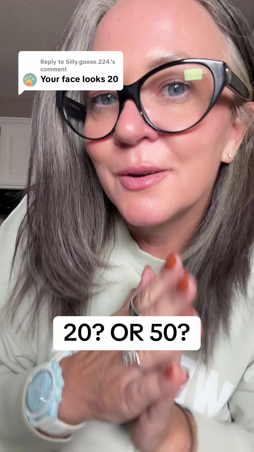 TikTok post by @southern_wellness for Akasha Superfoods. Caption reads: [...] @Silly.goose.224. Thank you!!! 😊 @Akasha....