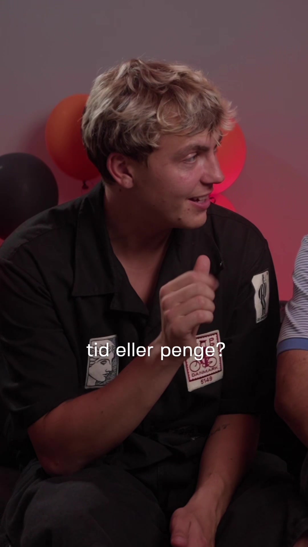 TikTok post by @sondergaardlol for POWER Danmark. Caption reads: Annonce @POWER - Hvad er vigtigst? Tid eller....