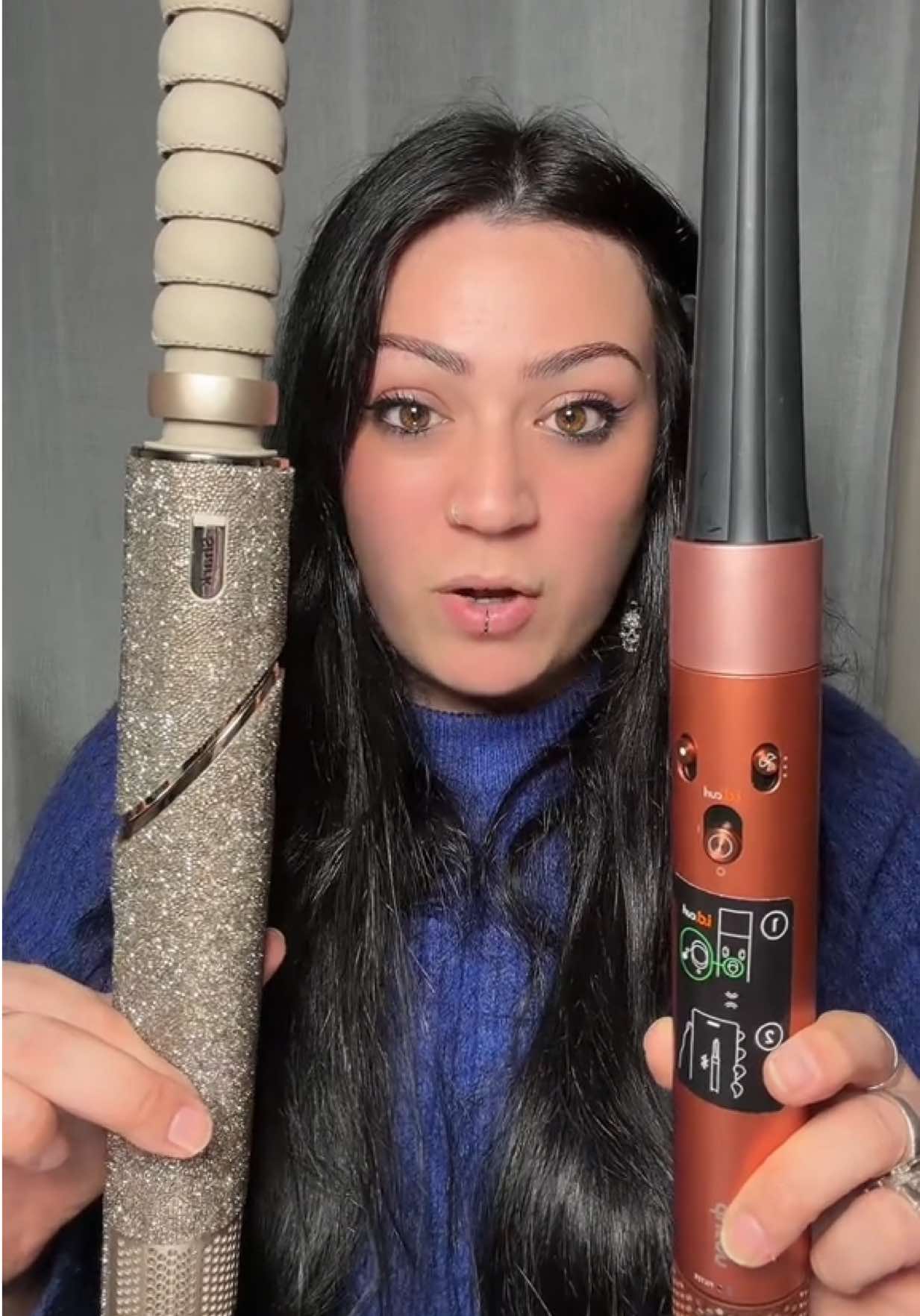 TikTok post by @keylaremachee for Shark Beauty. Caption reads: @Shark Beauty UK I wish I didn’t have to return it....