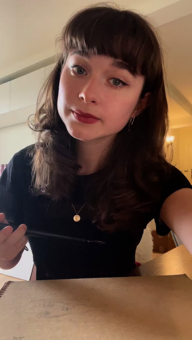 Instagram post by @rubylaks for Vic Firth. Caption reads: Back from the dead and back in NYC ! sorry for the....