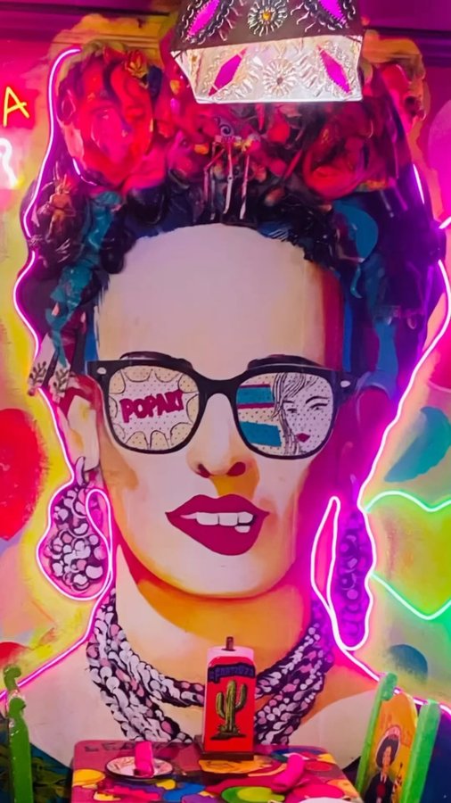 Instagram post by @dawnlydialnyc for Just Strong. Caption reads: [...] FRIDA KAHLO❤️❤️❤️
Brand Ambassador for....