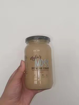 TikTok post by @ariasells for Myla's Moss. Caption reads: [...] at this new product I recieved from....