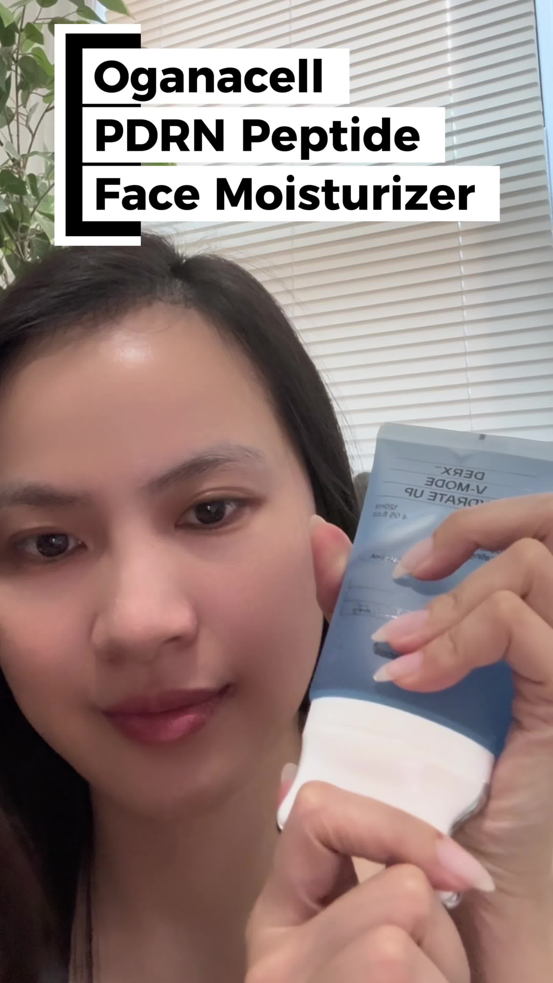 TikTok post by @phuong_ugc2201 for Oganacell. Caption reads: [...] 💆‍♀️ Ready for your glow-up? ✨ @Oganacell....