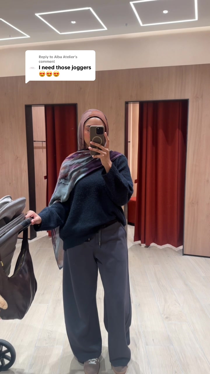 TikTok post by @hanifarid_ for MOOSLOVER. Caption reads: [...] in these until they’re worn out!....