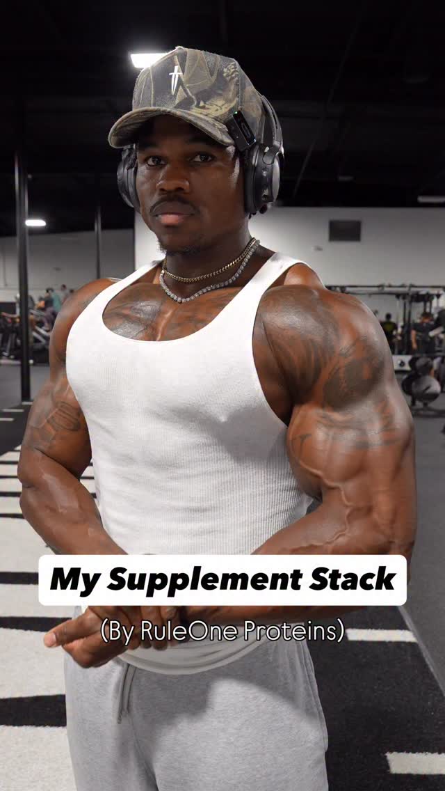 Instagram post by @mackmusclefit for Rule One Proteins. Caption reads: 31% Off w/ @ruleoneproteins - code MACK

Morning....