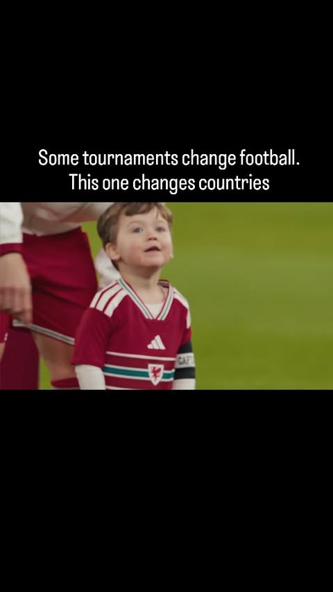 Instagram post by @beingboys.co for Tubi. Caption reads: [...] watching “Destination World Cup 2026” on....