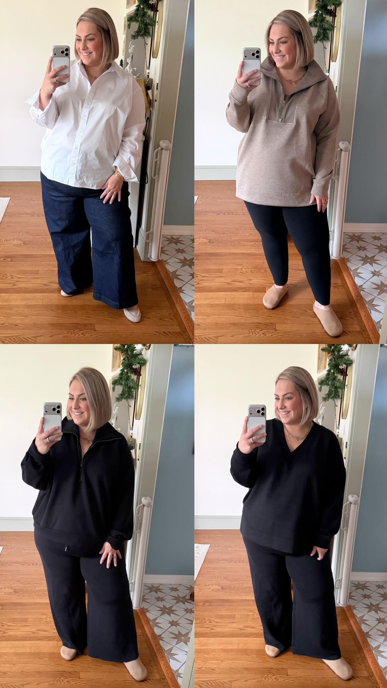 Instagram post by @everythingemilyann for SPANX. Caption reads: Get out your holiday wishlists because you are....