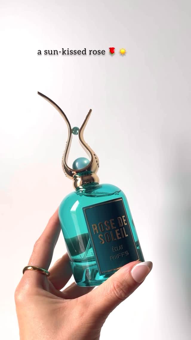 Instagram post by an influencer for Riiffs Perfumes. Caption reads: [...] #tips #foryou #riiffs #riiffsperfumes #mango....