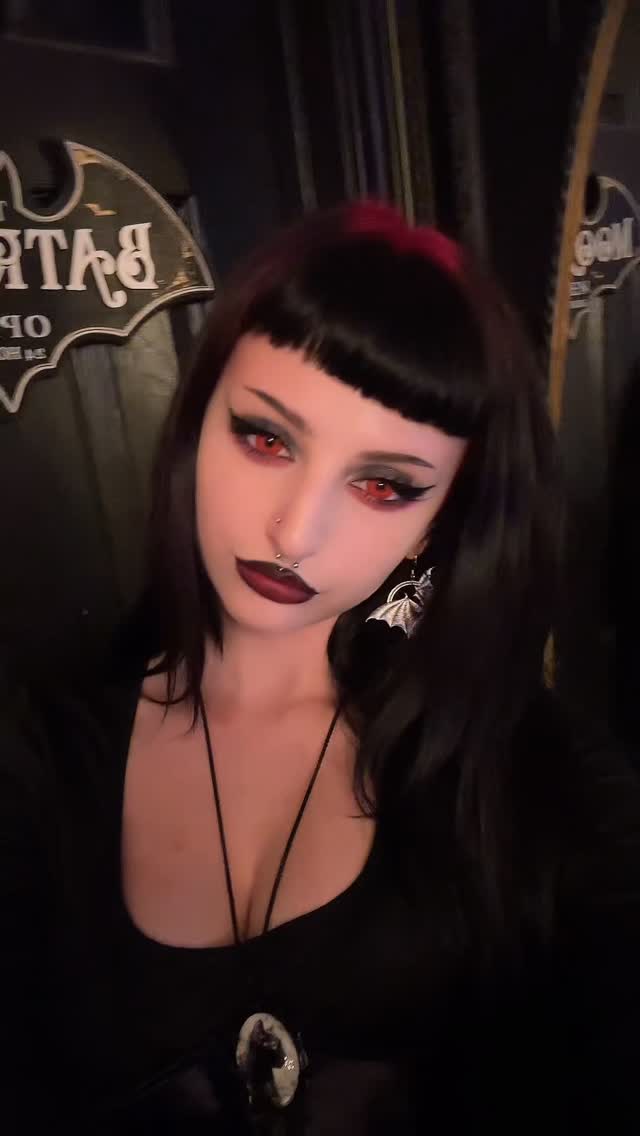 Instagram post by @hhhaven_ for Lunar Tides Hair. Caption reads: Used the color “true lust” for my ghost roots🩸....