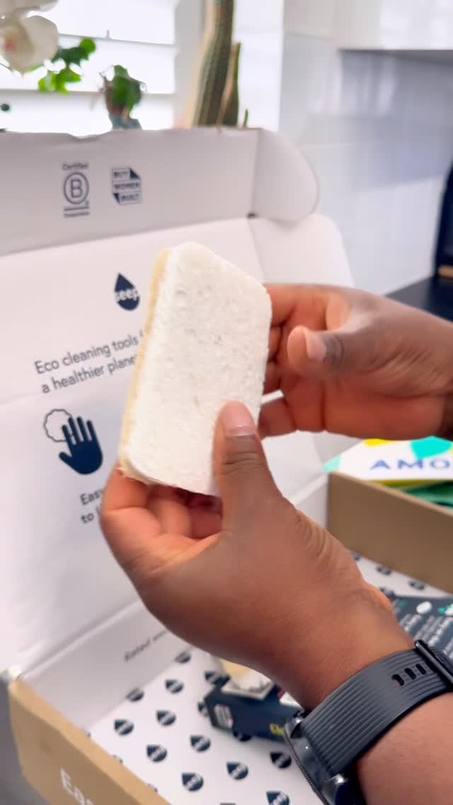 Instagram post by @justourhome1 for Theseepcompany. Caption reads: [...] my eco-friendly goodies from @theseepcompany....