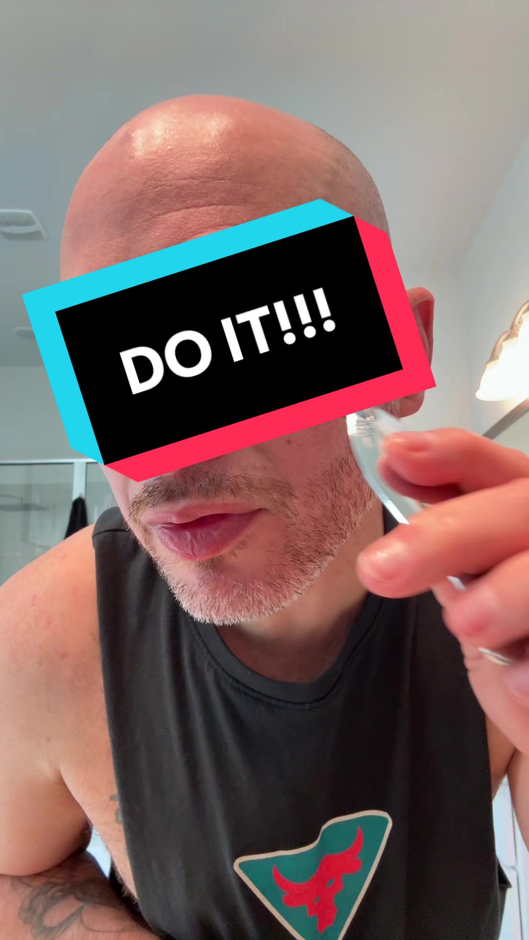 TikTok post by @joeyfuentesmegas for In My Eyes. Caption reads: [...] #undereyebags #healthy #collagen @InMyEyes .