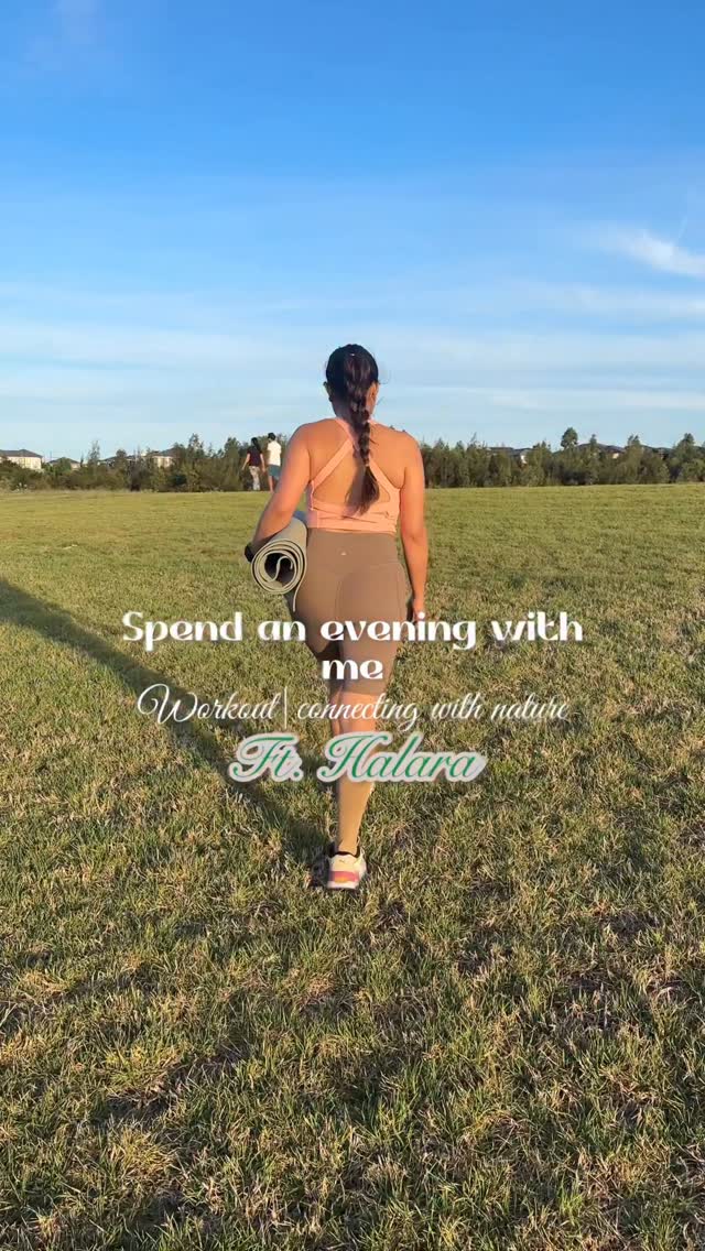 Instagram post by @komal_sandhu_1992 for Halara. Caption reads: Advertisement
These biker shorts from....