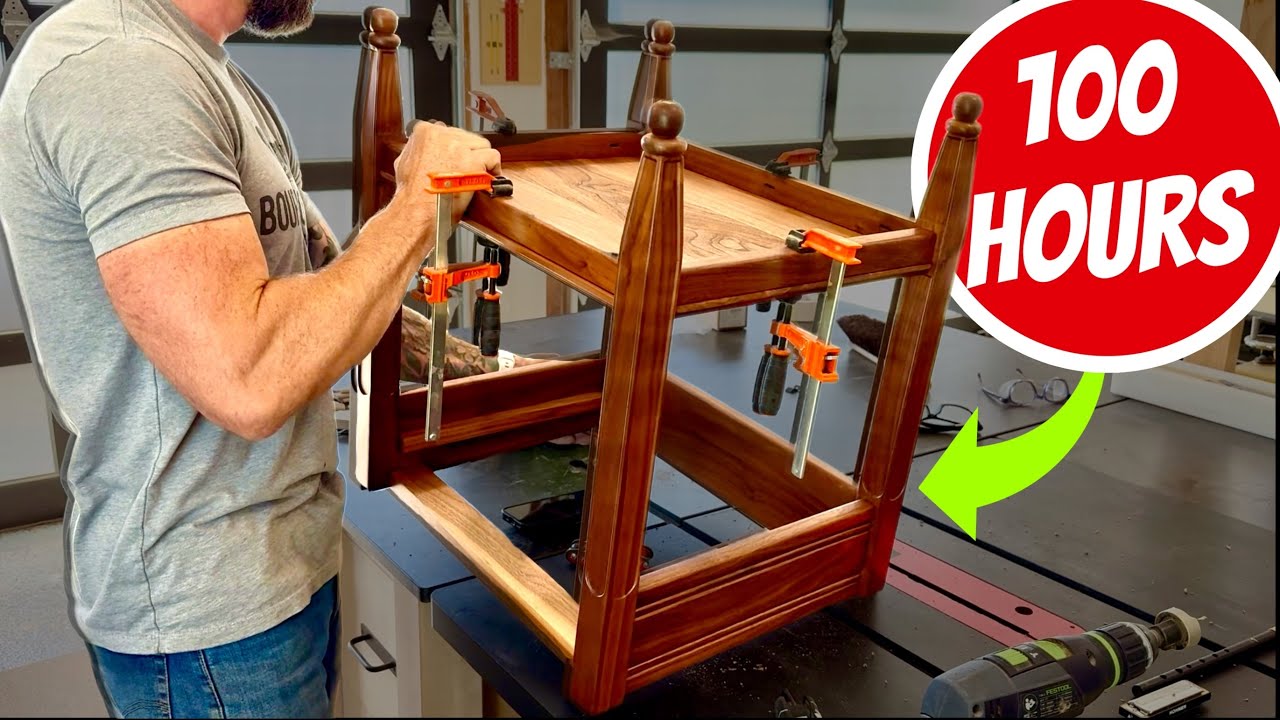 YouTube post by @Bourbonmoth for Shaper Tools. Caption reads: When a Simple Build Becomes a Nightmare || Side....