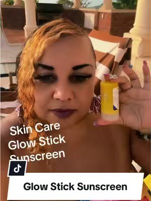 TikTok post by @nataliestreet73 for Supergoop. Caption reads: [...] Beautiful glow in your....