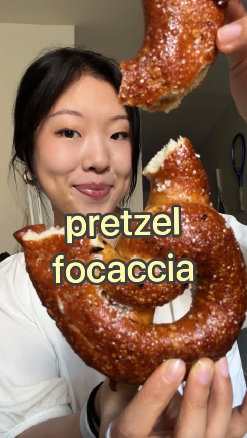 Instagram post by @tofueeats for Square. Caption reads: [...] to grocery store pretzels after these....