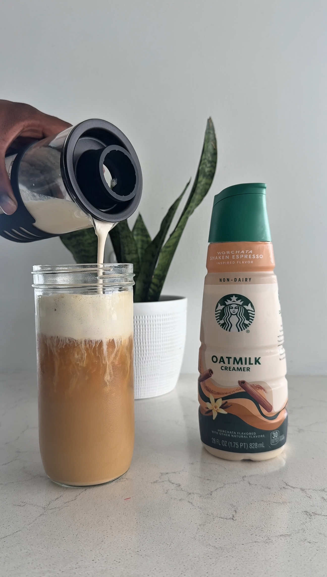 TikTok post by @robertkenon for Starbucks. Caption reads: #ad The perfect slow mornings start with a good....