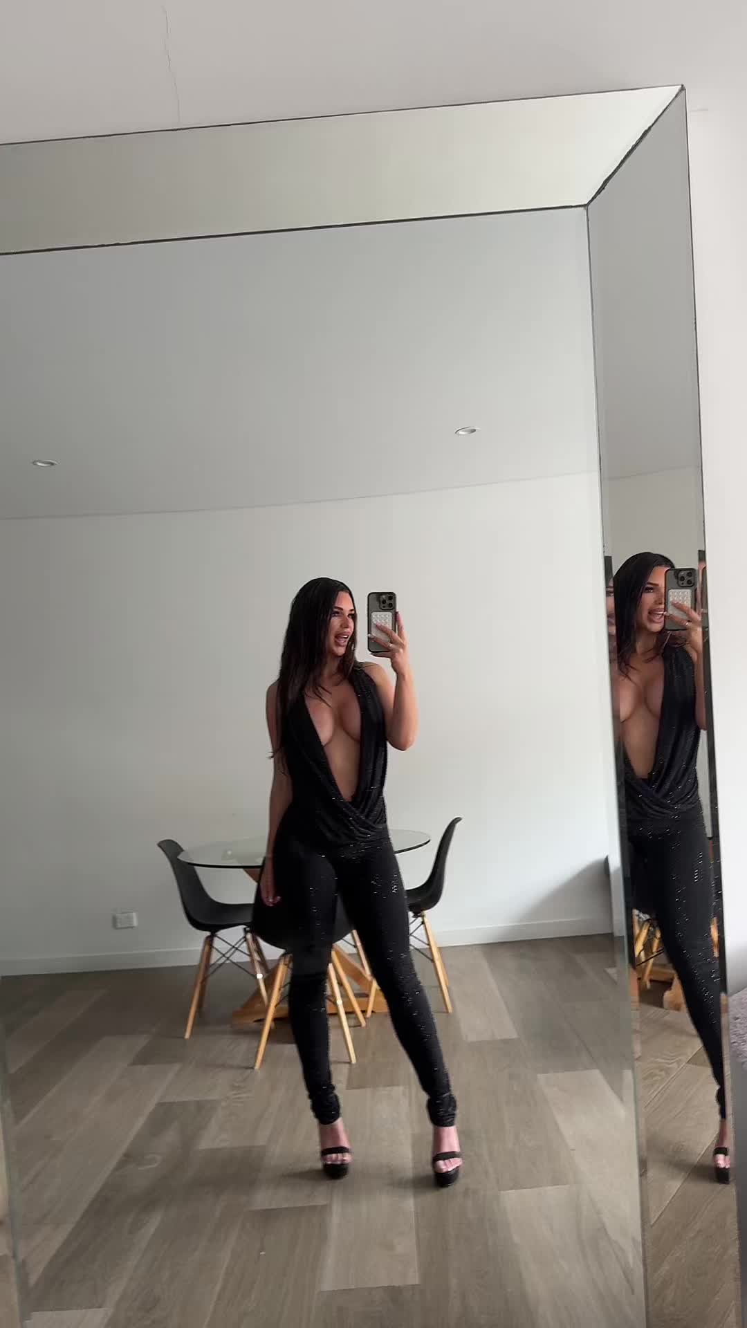 TikTok post by @rosieterre for Mars The Label. Caption reads: What is I wear for new yrs? 😂😭😂💗 @MarsTheLabel....