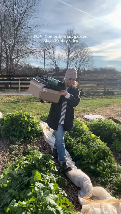 Instagram post by @bloomingjoyflowerco for Epic Gardening. Caption reads: * Oopsies- I meant 16 cell tray! 🤪 I’ve been....