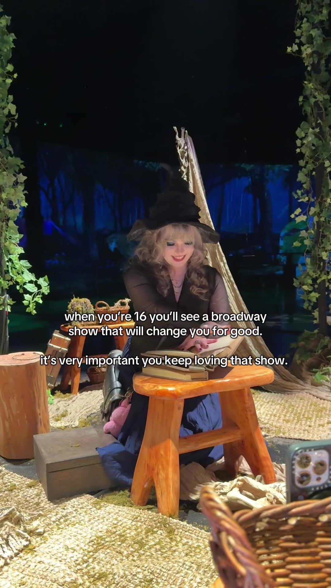 TikTok post by @stellalasaurus for Universal Pictures. Caption reads: [...] 💚 🫧 Right before the holiday @Universal....