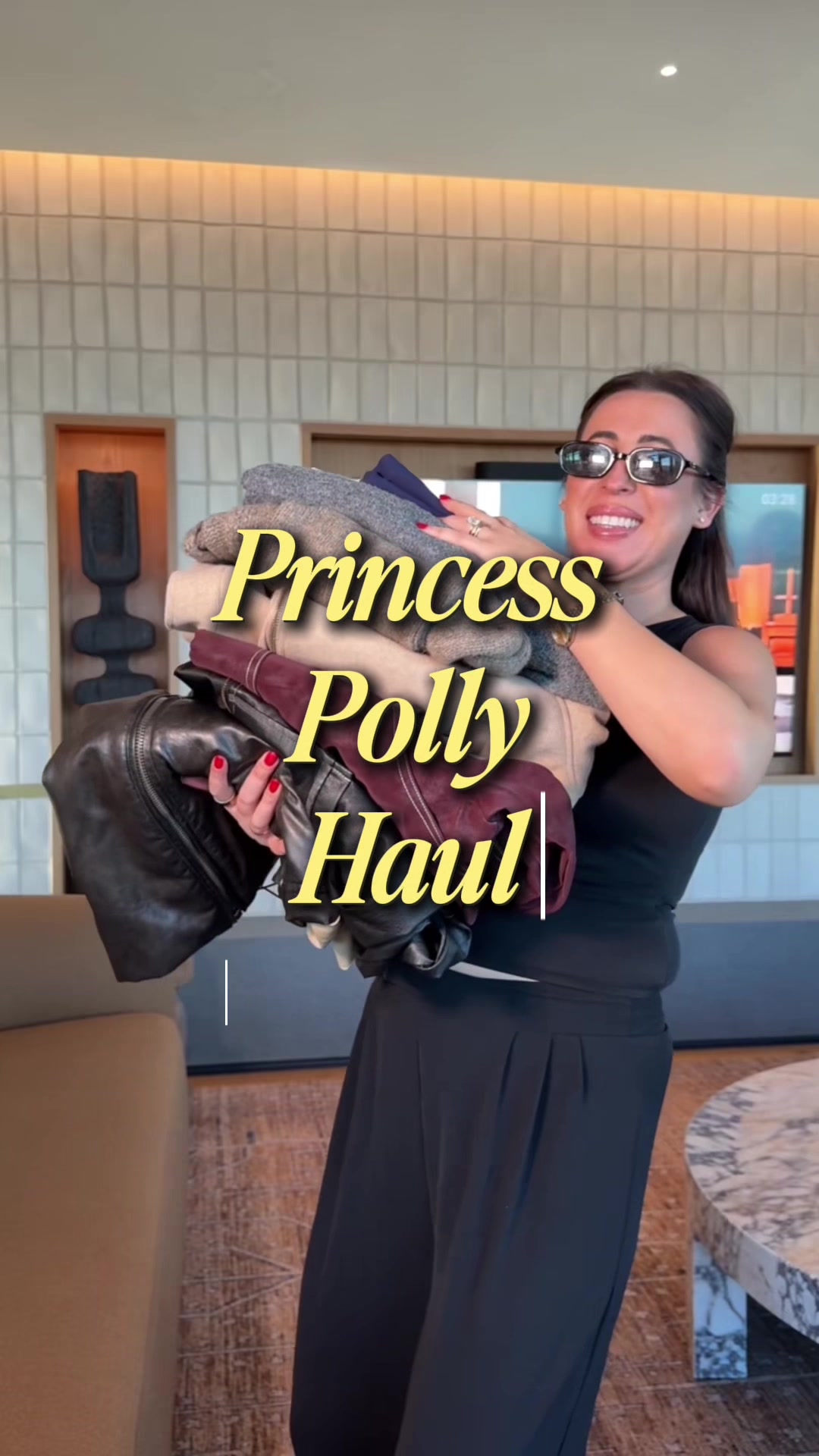 TikTok post by @cass.reeser for Princess Polly. Caption reads: [...] your sign 🤍 These pieces are from @Princess....