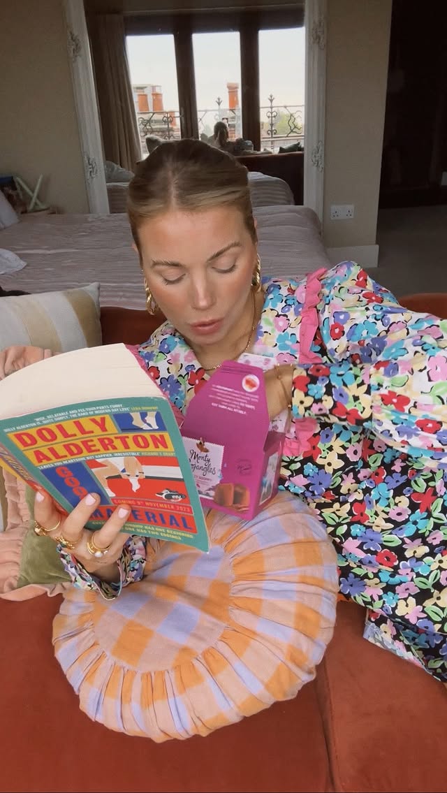 Instagram post by @oenone for Monty Bojangles. Caption reads: [...] and lots of snacks. Running out of....