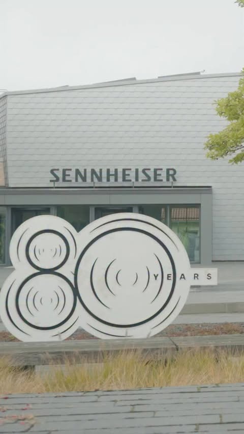 Instagram post by @danielgrindrod for Sennheiser. Caption reads: [...] guaranteed my sound on the entire....